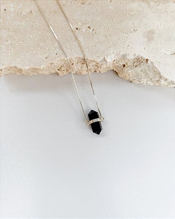 Colar Hera Obsidiana