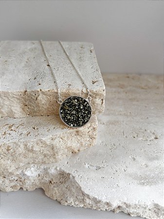 Colar Astéria Pirita