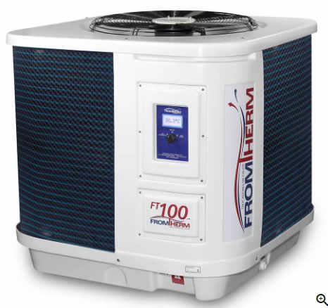 Trocador De Calor Aquecedor Piscina Fromtherm Ft100 (touch)