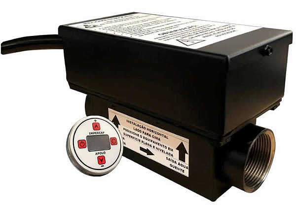 Aquecedor para banheira Apolo 9kw 220V Bif./Trif. Impercap