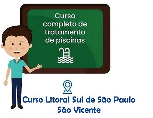 Curso de tratamento de piscinas - São Vicente - Litoral Sul - São Paulo