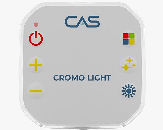 Acionador Painel Digital Banheira Spa Ofurô Hidromassagem Cromo Light com 4 Ponto de Spot  Cromoled Led Fixo