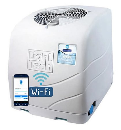 Trocador De Calor Aquecedor Piscina Lt-120 Monofásico/Trifásico – Light Tech c/ Wi-Fi