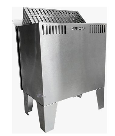 Sauna seca elétrica Finlândia Star 16,5 m³ 9 kw  220v/380v bifásico/trifásico Impercap