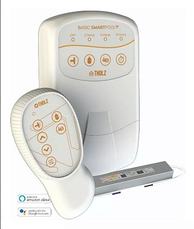 Controlador Basic Smart Pool Com fonte 220Vca - 12VCC - 40W Tholz