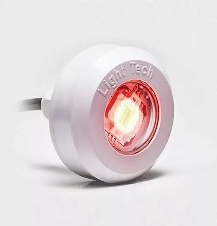 Refletor Led Piscina Tiny Led Policarbonato- 5W  - Luz Colorida RGB Light Tech