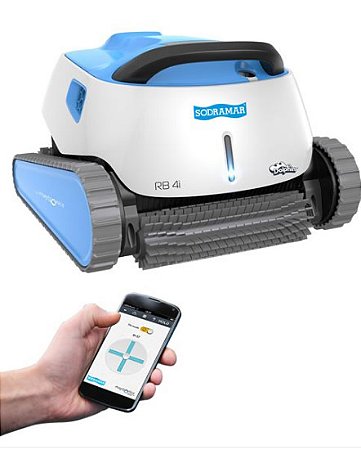 Robô p/ Limpeza de piscinas RB4i 220V até 15m Sodramar
