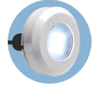 Refletor Led Piscina Tiny Led - 5W Policarbonato - Luz Branca 6000k Light Tech