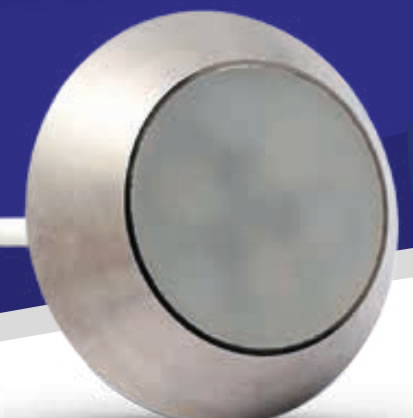 Refletor de Led Inox - Polaris - 12W - Mono Branco Frio 6000K Sibrape