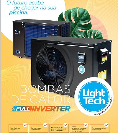 Trocador de Calor Full Inverter LT-40i Wi-Fi Monof. 220v 42.900 Btu´s Light Tech