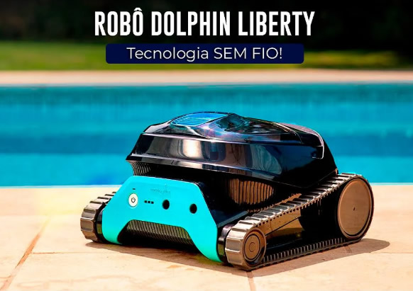 Robô Limpador Automático Liberty 10x5 metros Sem Cabo Sodramar