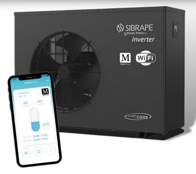 Trocador de Calor Ortum Prime WI-FI Inverter S51 - Sibrape