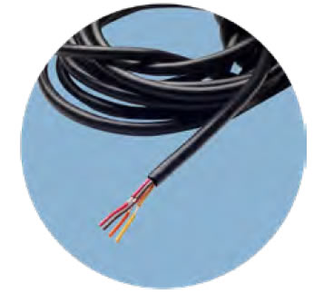 Cabo PP4 Vias 1 metro para Led Luz Colorida - RG - Ligth Tech