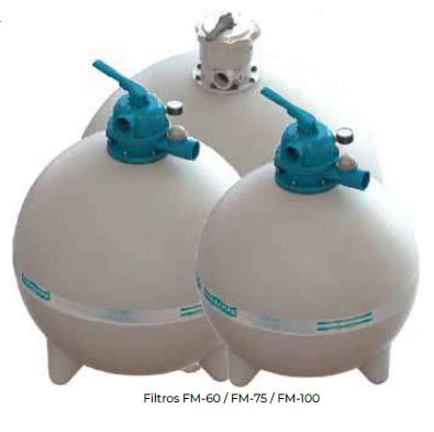Filtro Piscina Sodramar FM100 - Piscinas até 312.000 L