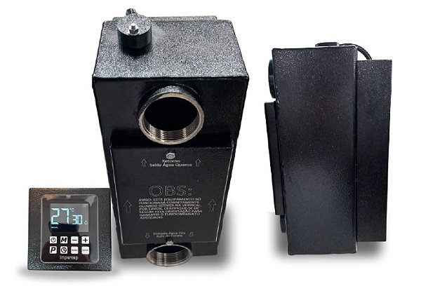 Aquecedor de Passagem 45 mil Lts. Imper Heat X 15 kw Impercap
