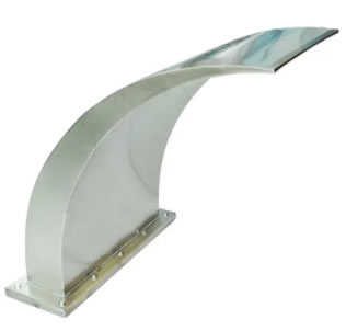 Cascata Aço Inox Wave Grande Pooltec