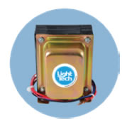 Transformador Bi-Partido TR2 120W 110/220v saida 12V Blidado Light Tech