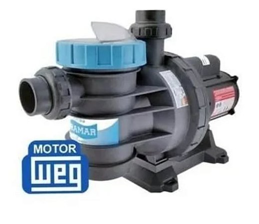 Bomba Piscina 3CV BM300 - 220v. Monof. WEG - Sodramar