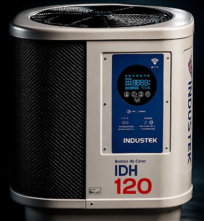 Trocador de Calor Banho IDH120 220v trif.c/Wi-Fi Industek