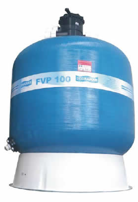 Filtro Piscina FVP 100 Com Válvula De 2.1/2 até 314 mil litros Sodramar