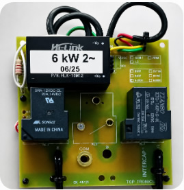 Placa Completa Top Bif. 6 kw 220v Dig - Impercap
