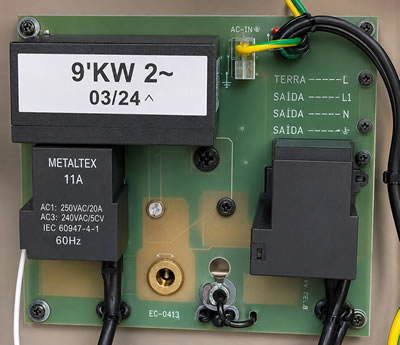 Placa Completa Top Bif. 9 kw 220v Dig - Impercap