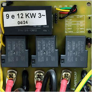 Placa Completa Top Trif. 9-12 kw 220v Smart - Impercap