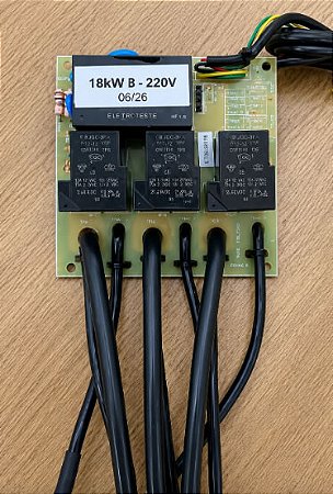 Placa Completa Top Master Trif. 15-18Kw 220v Digital - Impercap