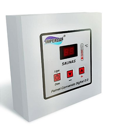 Painel Sauna Vapor Completo (FRETE+FUNDO) Digital 2.0 Impercap
