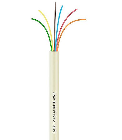Cabo Manga Sem Bildagem 14x25AWG 5 Metros - Ligth Tech