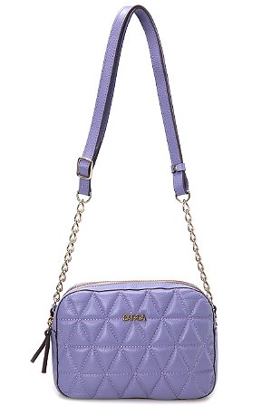 BOLSA PEQUENA MATELASSÊ - 386 - SOFT LAVANDA