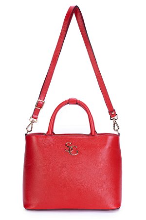 BOLSA ESTRUTURADA GRANDE - 440 - SOFT RED