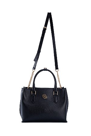 BOLSA COURO GRANDE ESTRUTURADA PRETO CÓD-531