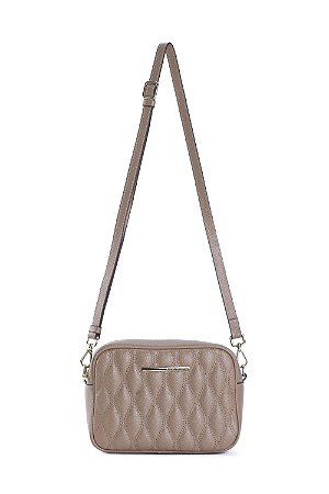 BOLSA COURO MATELASSÊ PEQUENA MARROM CARAMELO CÓD-564