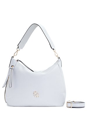 BOLSA COURO GRANDE MACIA BRANCO OFF CÓD-595