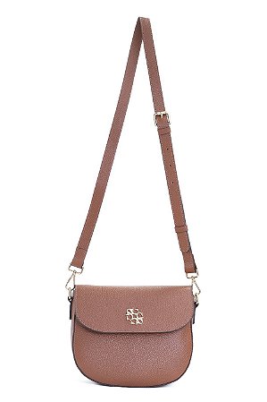 BOLSA COURO MÉDIA ESTRUTURADA PRETO CÓD-677