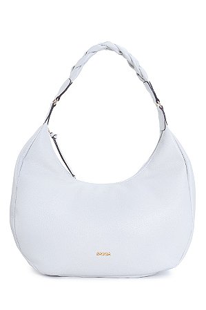 BOLSA COURO GRANDE MACIA BRANCO OFF CÓD-681