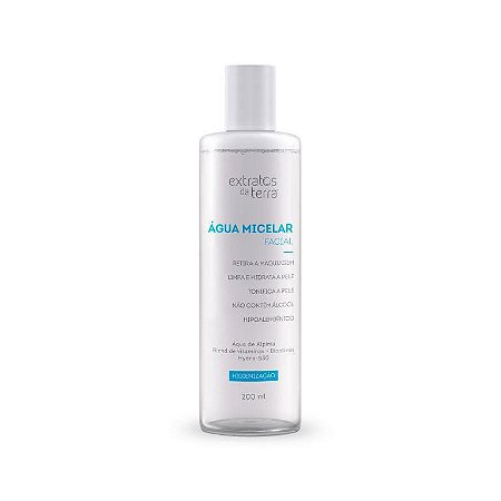 Água Micelar Facial 200ml