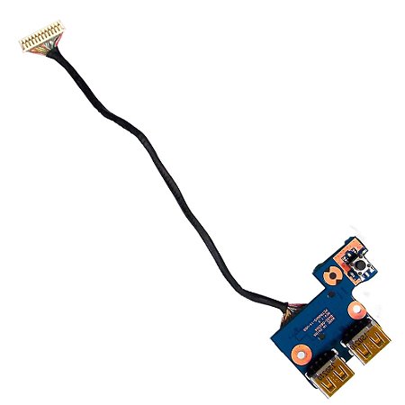 PLACA USB NOTEBOOK SAMSUNG NP300E4A - BA92-08250A (1076)
