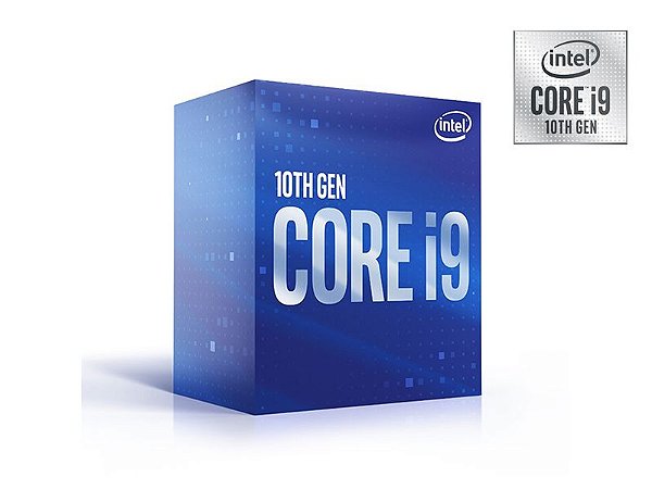Processador Core I9 Lga 1200 Bx8070110900 Deca Core I9-10900 2,80ghz 20mb Cache Com Video 10ger