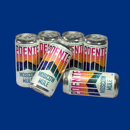 Kit Moscow Mule 6 Latas de 269ml