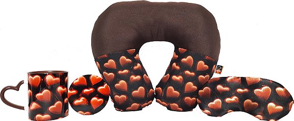 KIT RELAX CORAÇÃO DE CHOCOLATE