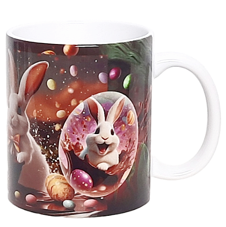 CANECA DE PÁSCOA (Coelhinhos Felizes)