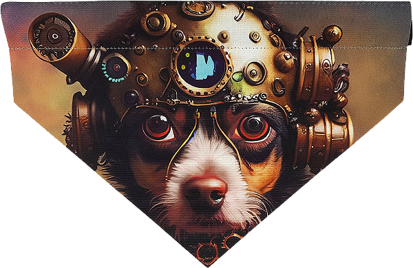 BANDANA PET - LINHA PET STEAM - CÃO 1