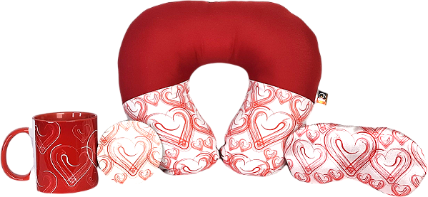KIT RELAX ROMÂNTICO - VERMELHO