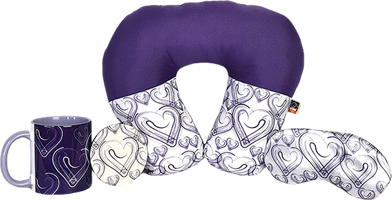 KIT RELAX ROMÂNTICO - ROXO