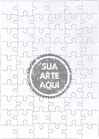 QUEBRA-CABEÇAS PAPELÃO - RETANGULAR - 60 PEÇAS
