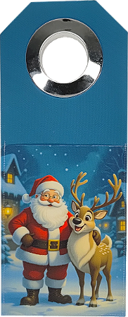 BOLSA PORTA CELULAR - PAPAI NOEL