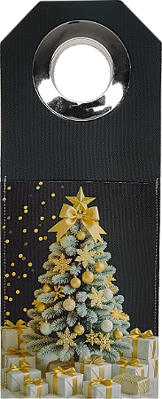 BOLSA PORTA CELULAR - ÁRVORE DE NATAL