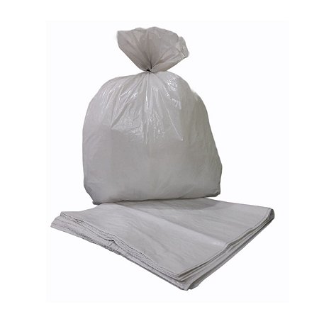 SACO DE LIXO 40L 45X55 BRANCO 0,4 CHEIROSO PCT C/ 50UN